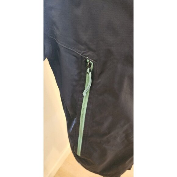 The North Face HyVent Hooded Windbreaker Ski Snow Rain Jacket Gray Men's Sz M - Picture 5 of 11